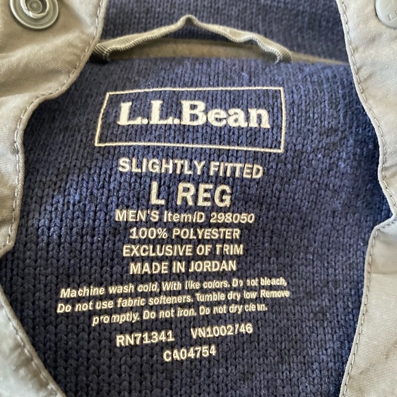 L.L Bean Sweater Fleece Pullover - Picture 4 of 6